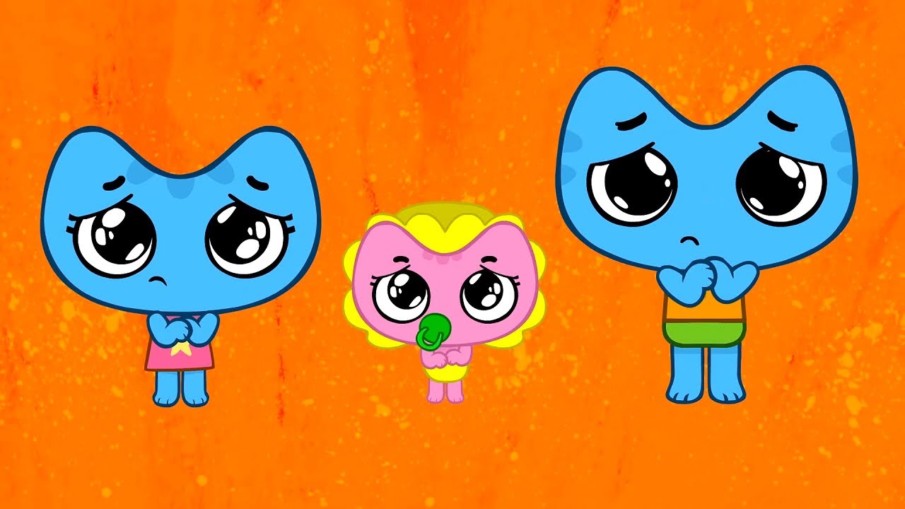 Kit and Kate  - The Three Little Kittens -   toddlers  songs 🎶