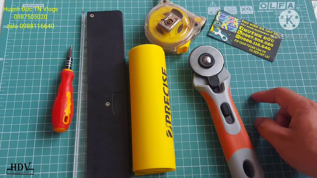 Muốn Cắt Thun Chuẩn Phải Xem Clip Này- Huỳnh Đức TN Vlogs