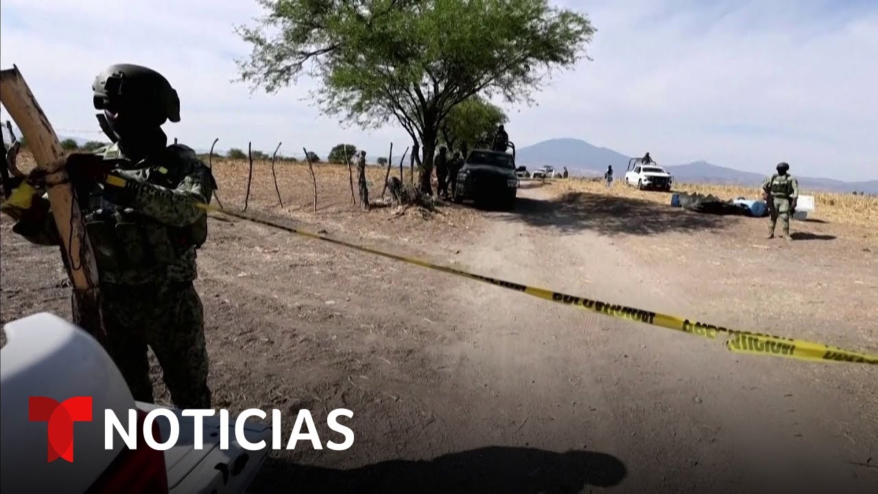 Localizan en fosas clandestinas a cinco de los mineros secuestrados en Sinaloa | Noticias Telemundo