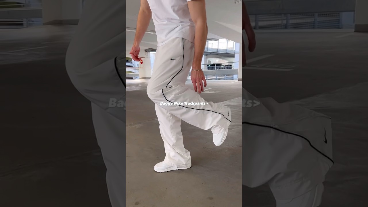 Best baggy Nike track pants of all time😍🔥 #bestdresscollection #fashion #blackpants