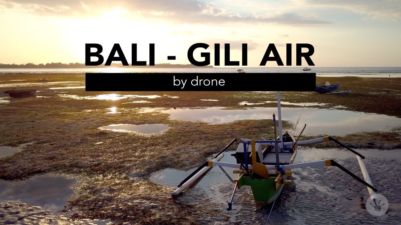 A quick overview of Gili Air island by drone | Mavic Pro + Osmo Mobile