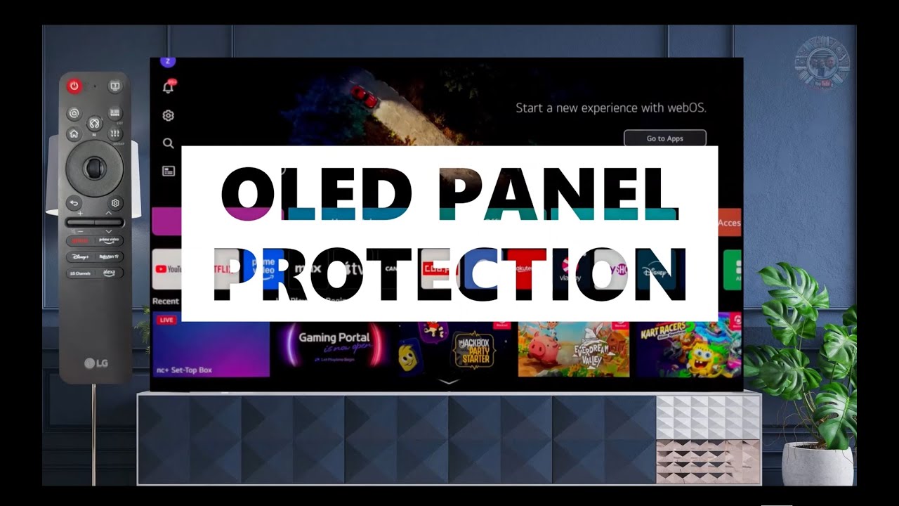 LG OLED Panel protection technology Oled Care