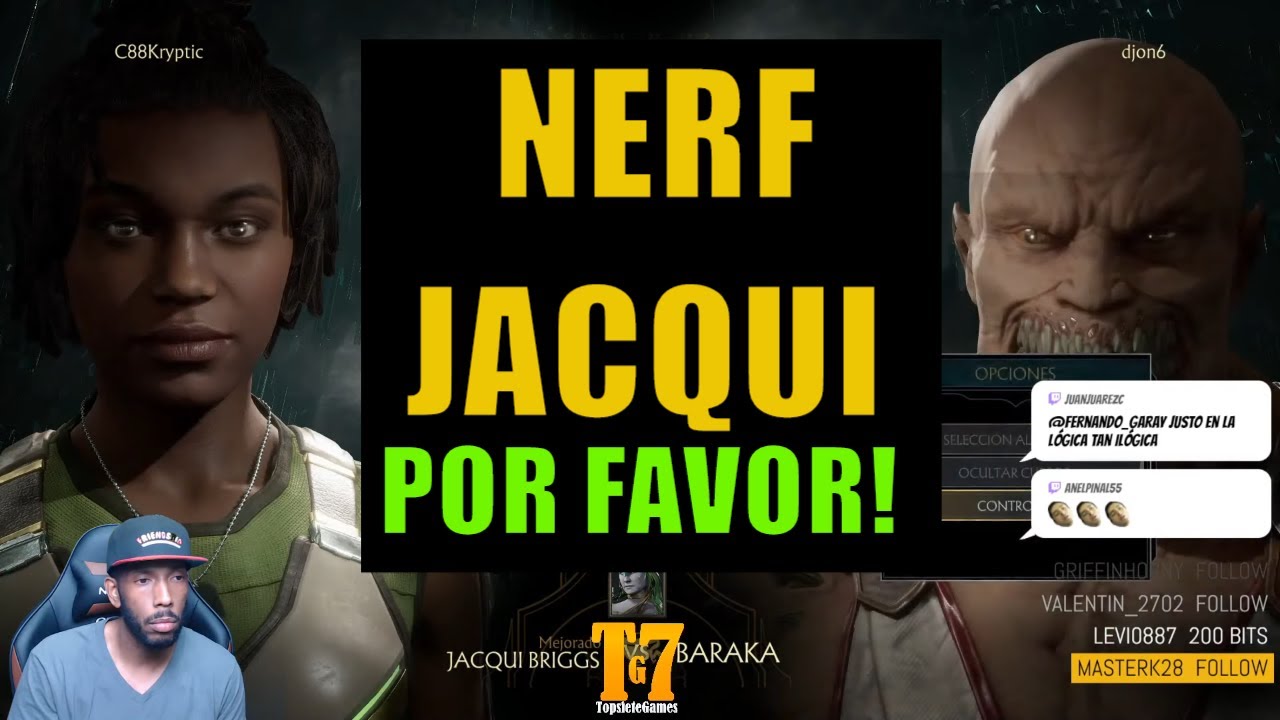 NERF JACQUI PLEASE - Baraka Vs Jacqui - Kombat League 8