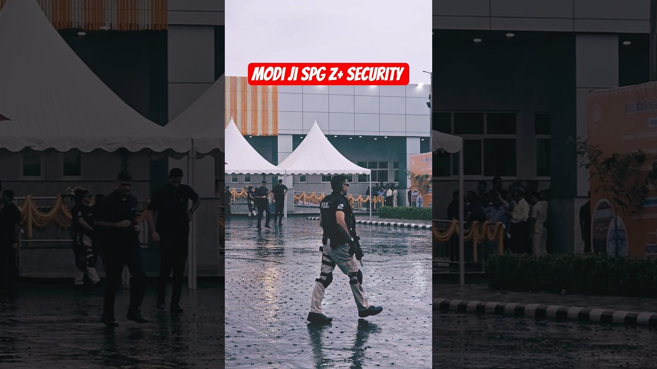 PM Narendra Modi z+ SPG Commando #spg #pmmodi #shortsfeed #shorts