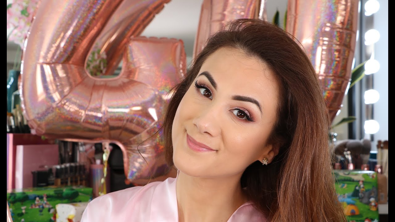 Coiffure et make up glam - anniversaire de mes 40 ans  #getreadywithme