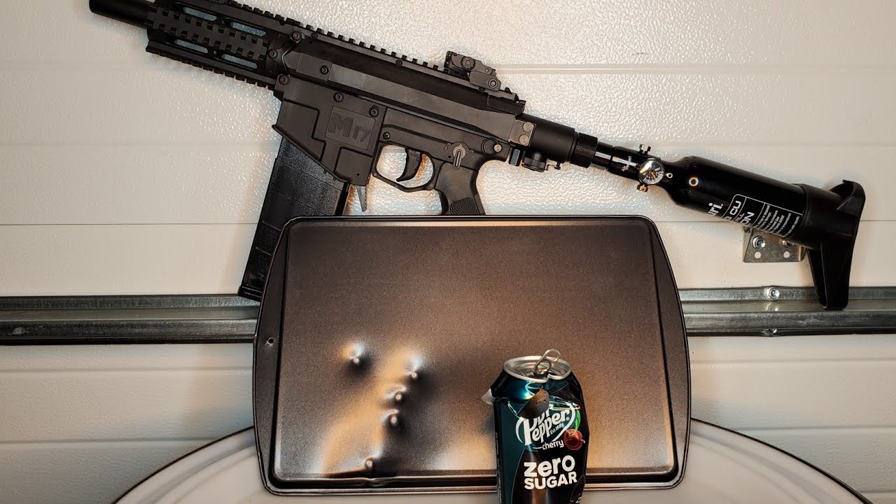 Valken M17 VS. Metal Baking Sheet