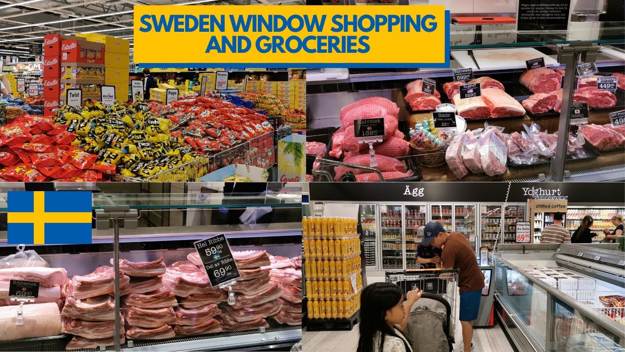 Maximat In Nordby Sweden Quick Window And Grocery Shopping Tour