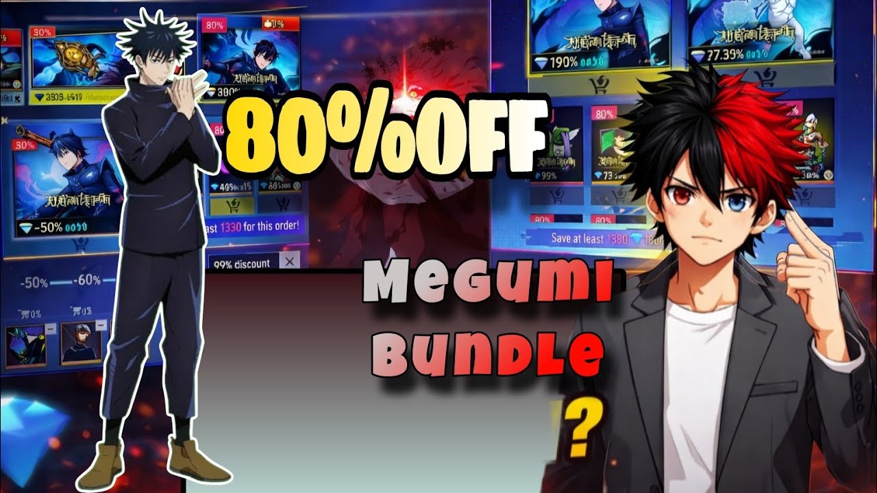 Megumi Bundle In 199 Diamond 90% Off Event 😱 | Free Fire Max