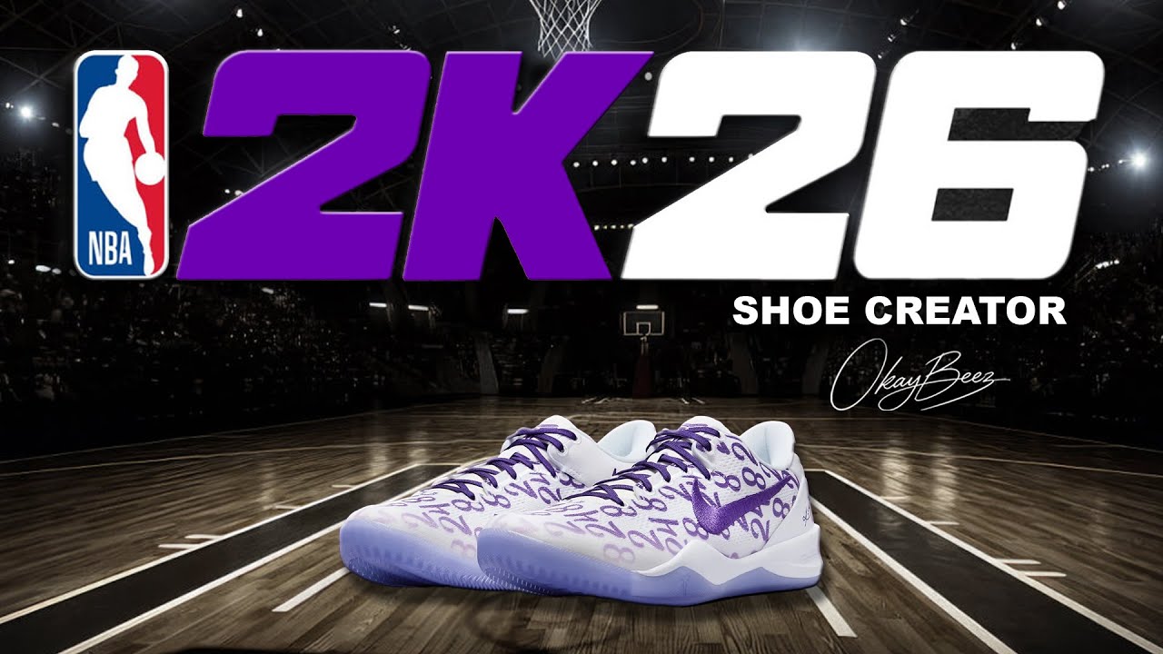 NBA 2K26 Shoe Creator - How to make Kobe 8 'Court Purple'