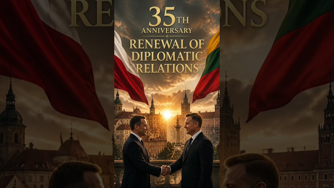 35 YEARS SINCE THE RENEWAL OF DIPLOMATIC RELATIONS 🇵🇱🇱🇹