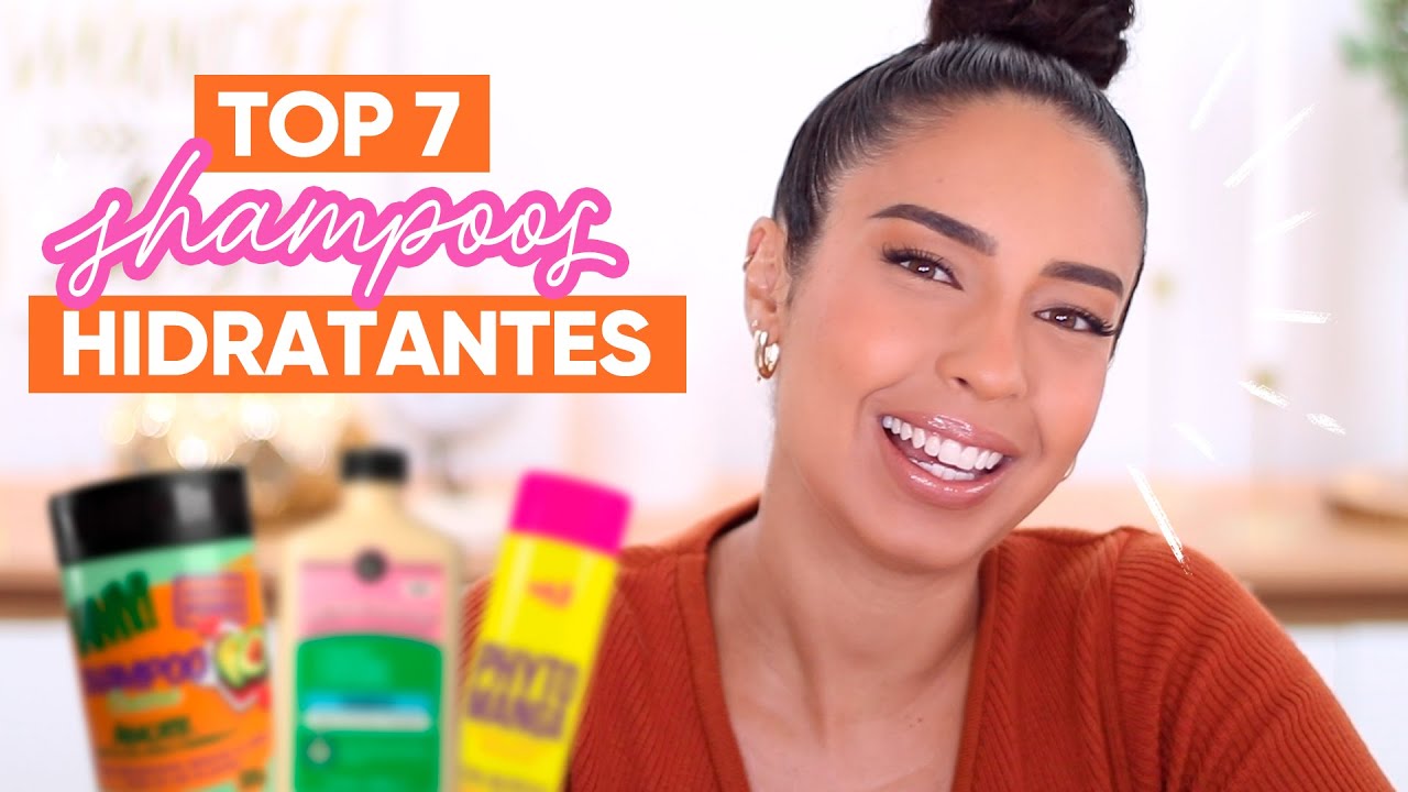 TOP SHAMPOOS HIDRATANTES PRA CABELOS CACHEADOS E CRESPOS | JULIANA LOUISE