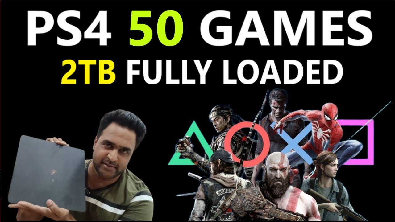 PS4 SLIM 2TB FULLY LOADED || PS4 NEW THEMES & ITEMZFLOW ||