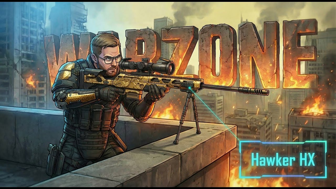 Hawker HX Качаем 250 уровень в Warzone!!!
