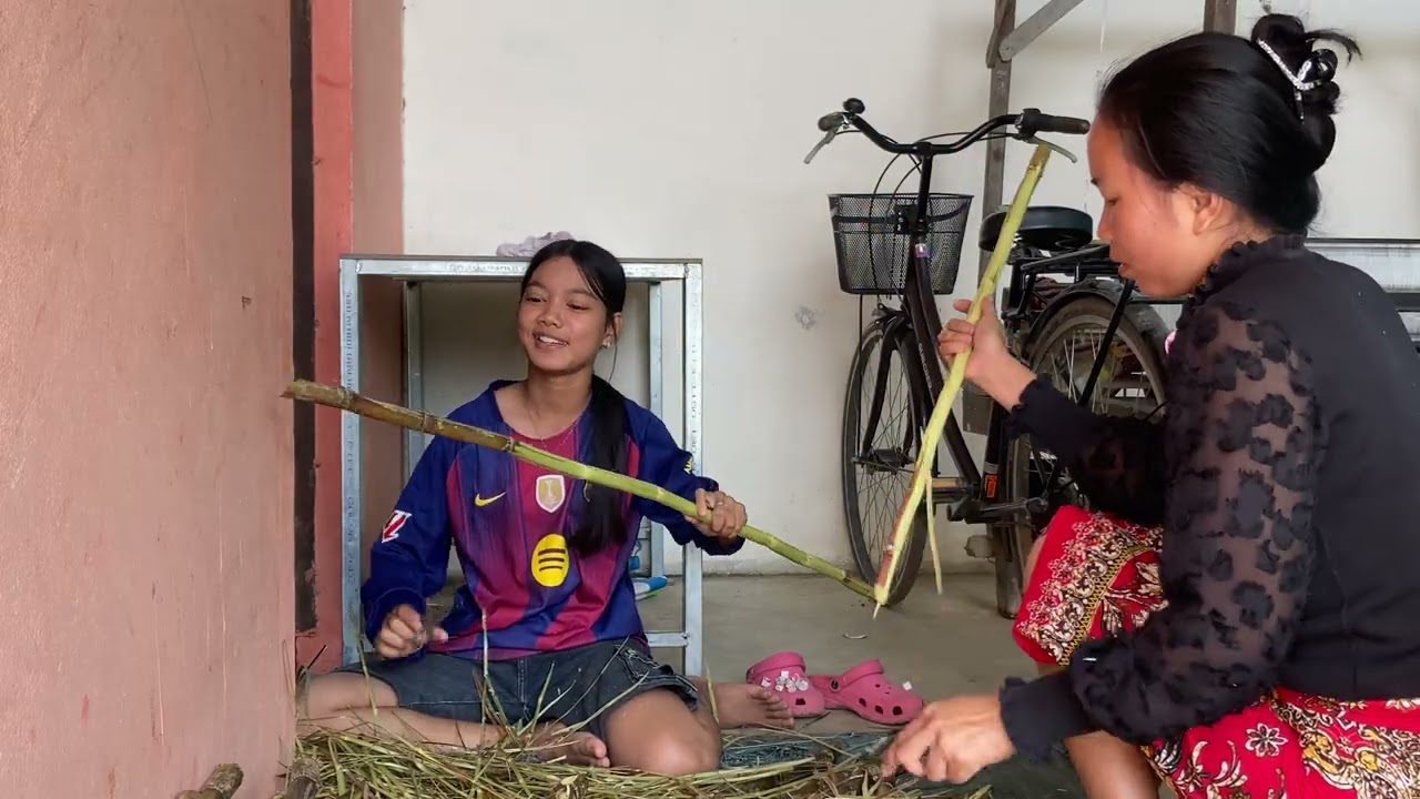 Clean the sugarcane