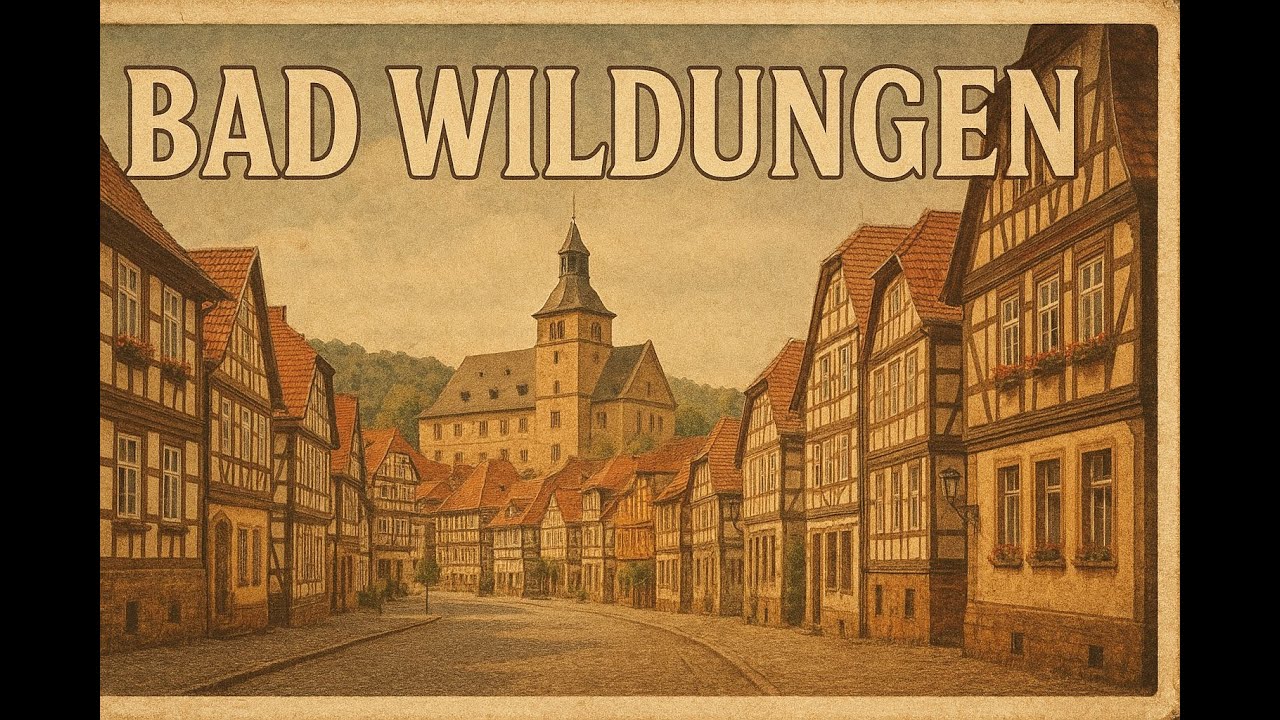 Bad Wildungen entdecken: Kurstadt mit Geschichte, Heilquellen & Natur | Reisevideo in 4K