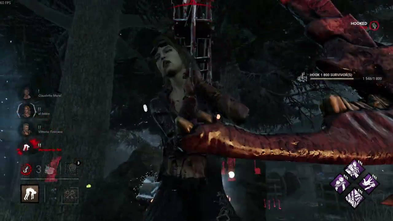 Dead by Daylight gameplay - Yui did not wish to participate in normal gameplay (Bone Chill)