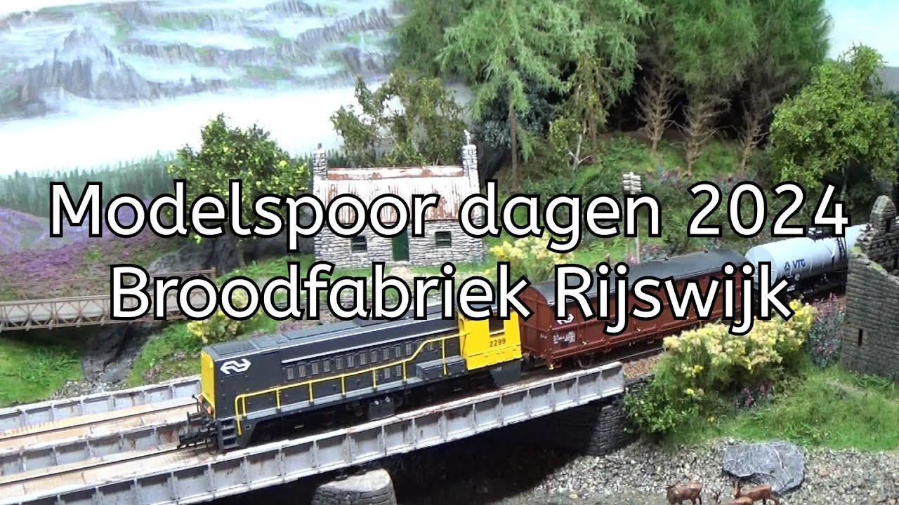 Nederlandse Modelspoordagen 2024 - Broodfabriek Rijswijk