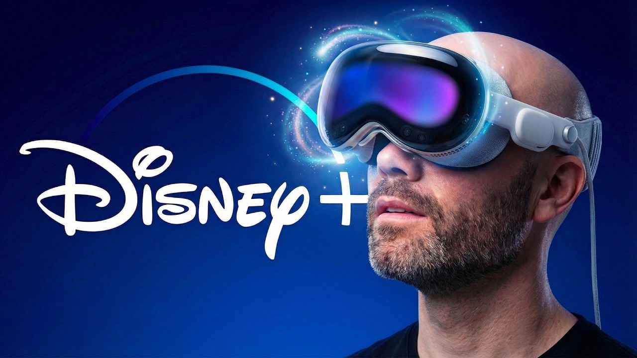 Disney+ on Apple Vision Pro (Inside Disney's Environments & 3D Movies)