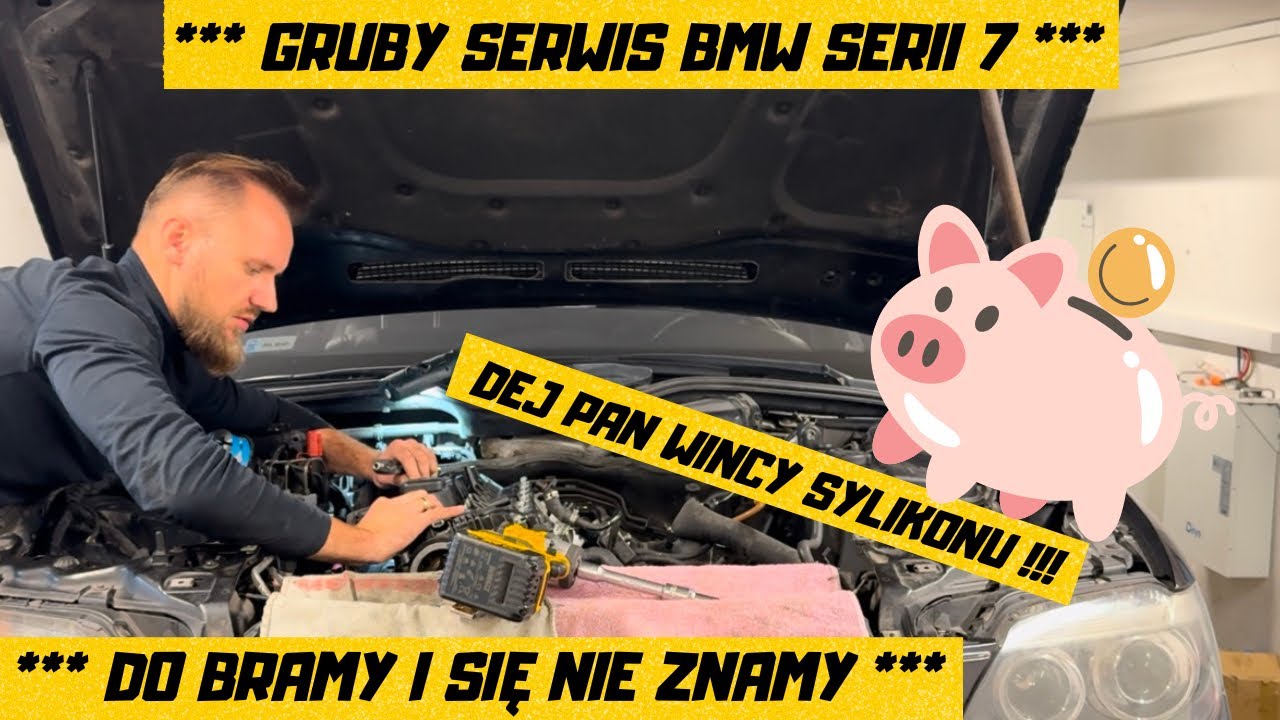 Ratujemy BMW E65 - Dej Pan Wincy Sylikonu! Partacze w BMW Gwarancja Do Bramy i Się nie ZNAMY!