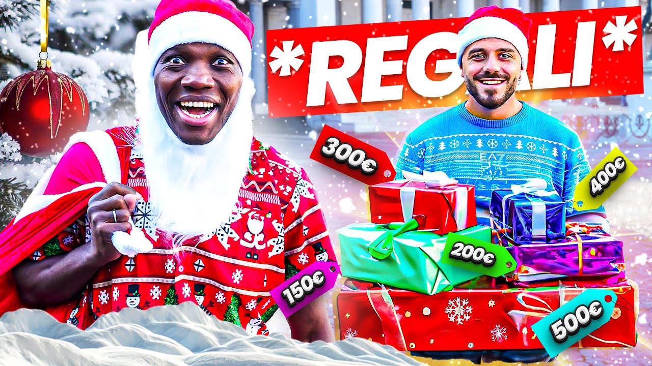 🎅🏿🎁 FACCIO I REGALI DI NATALE AI MIEI FAMILIARI con GILBERT NANA!