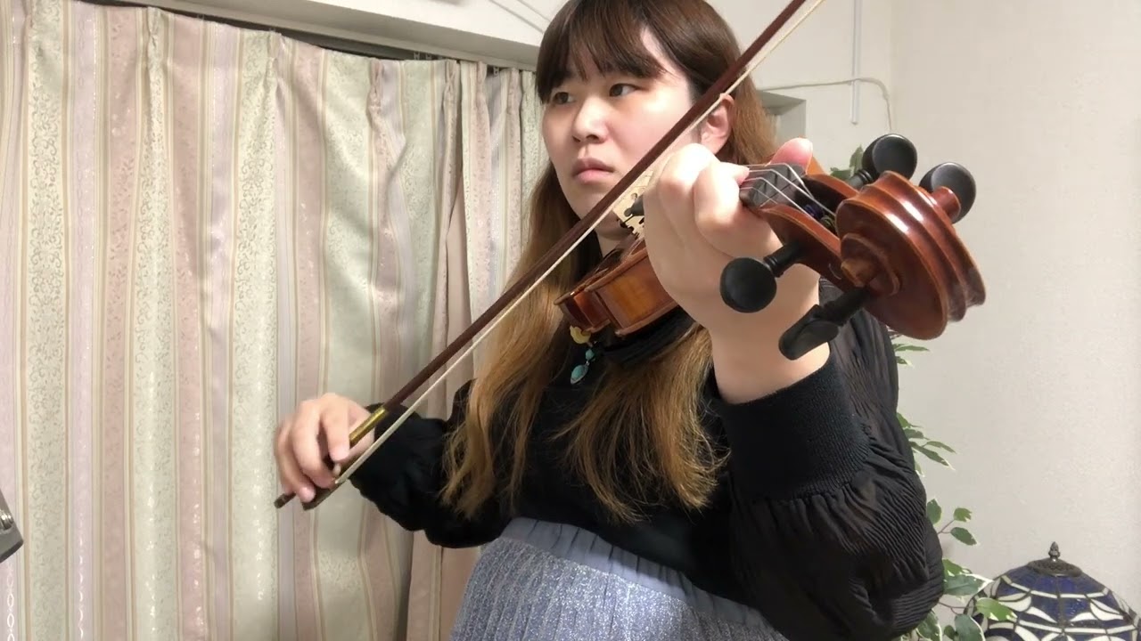 練習中のメヌエット第3番です。