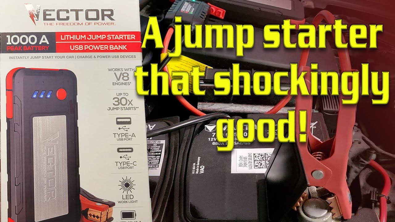 Vector Jump Starter SS6LV