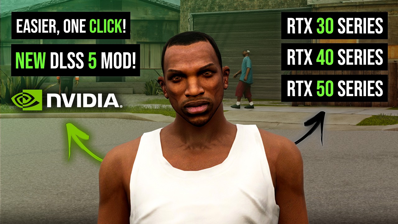DLSS 5 Swapper - ONE CLICK install for DLSS 5 on RTX 30, 40 & 50 Series!!