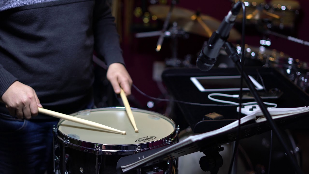 SCHEHERAZADE Snare drum orchestra excerpt with music.오케스트라 타악기 스네어드럼 작은북