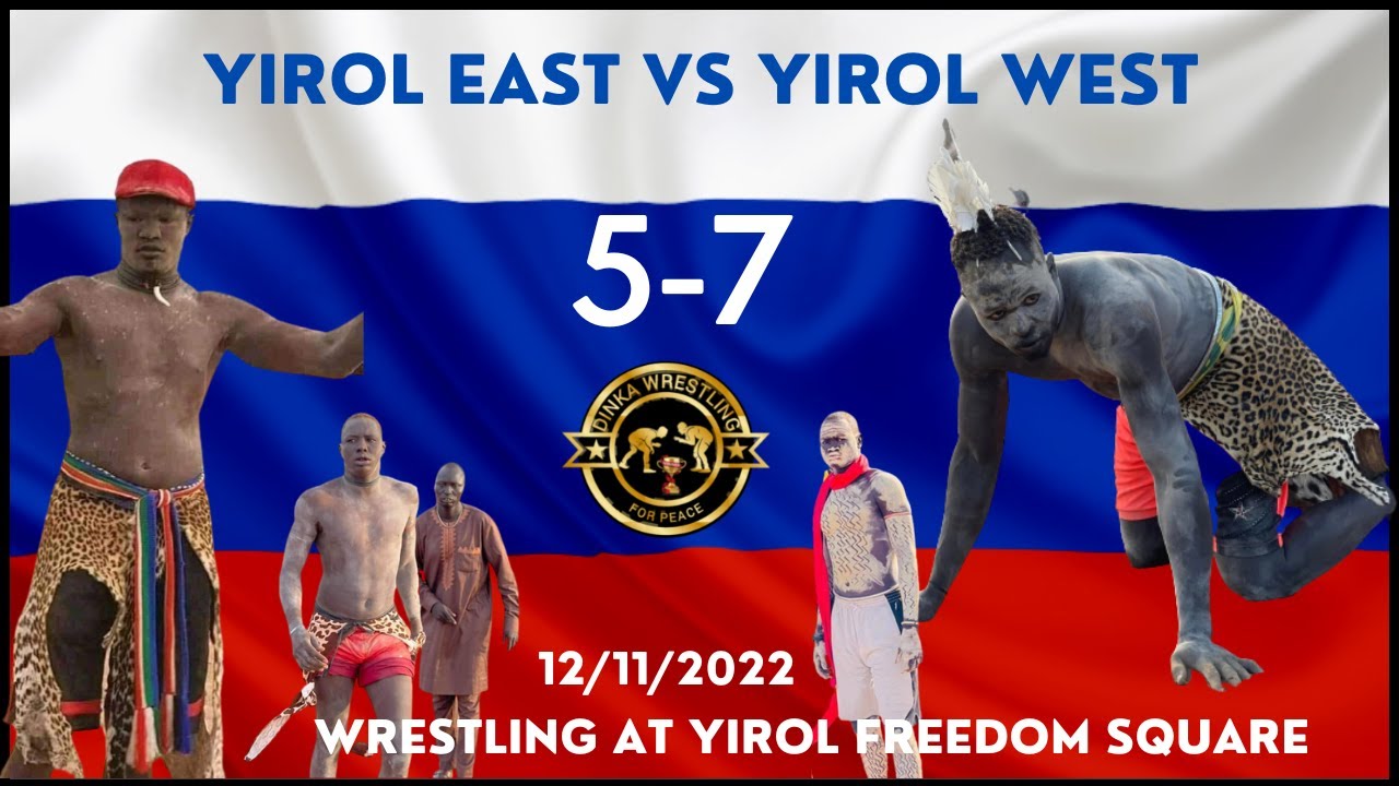 Yirol East Vs Yirol West wrestling ft Majok-siko, Kuoi, Alejo, Abang, Makat, Deng Majak, Matur Bol