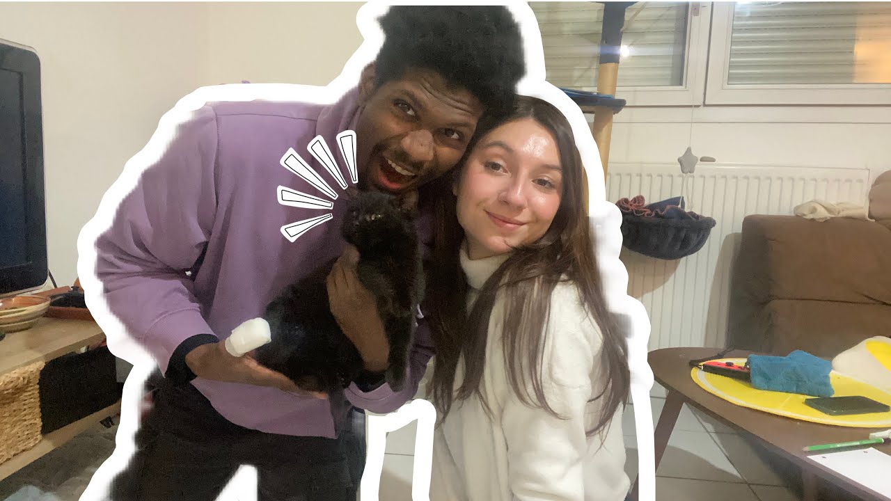 On a adopté un chat !