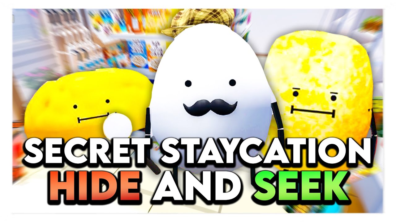 Roblox SECRET STAYCATION HIDE & SEEK!