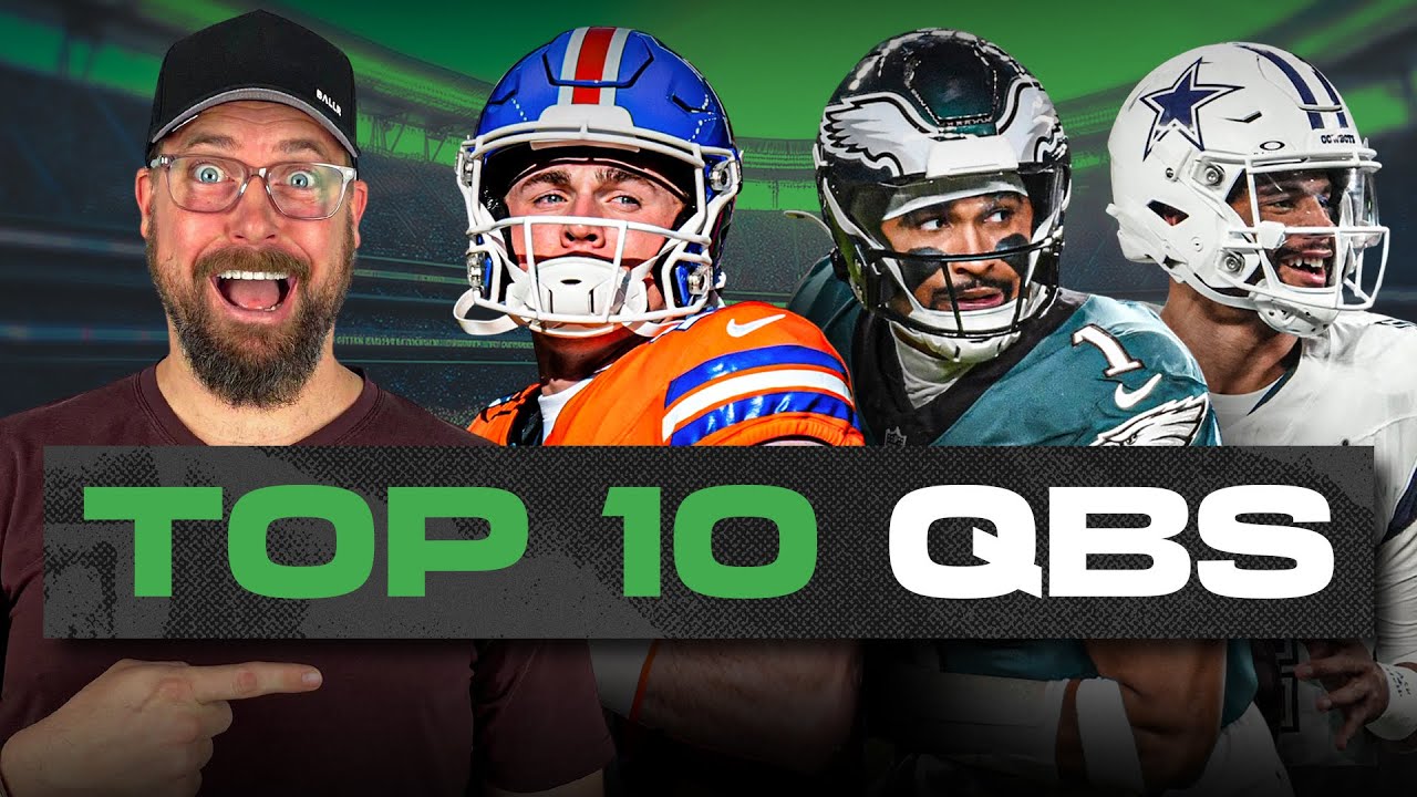 Top 10 QB Rankings + Listener League is Back! | Fantasy Football 2025 - Ep. 1774