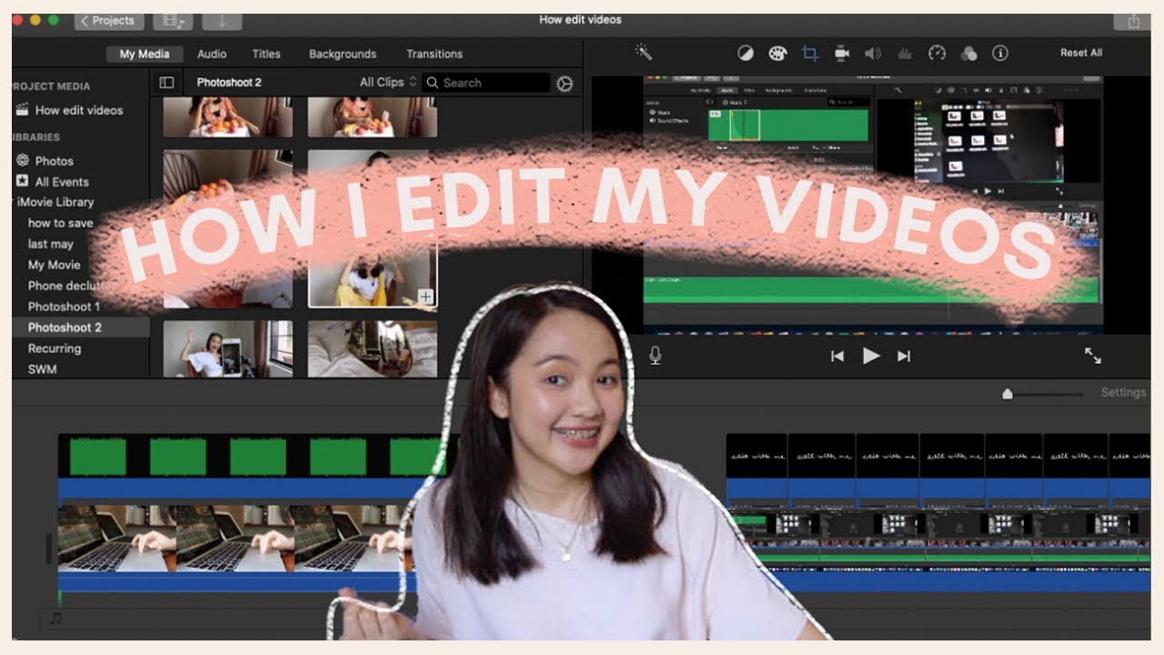 How I edit my videos 2020 l intros, effects, titles, music (heyitsbey)