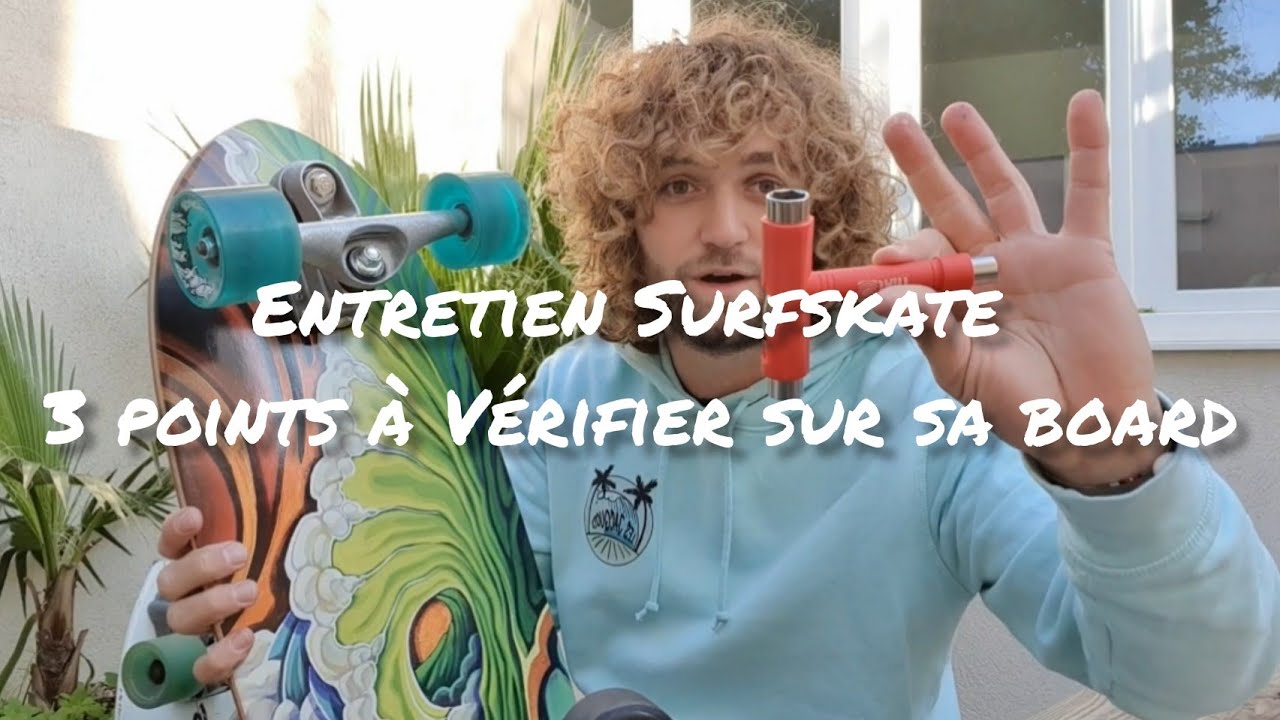 3 Réglages à Vérifier sur son Surfskate Neuf avant de Partir en Session !