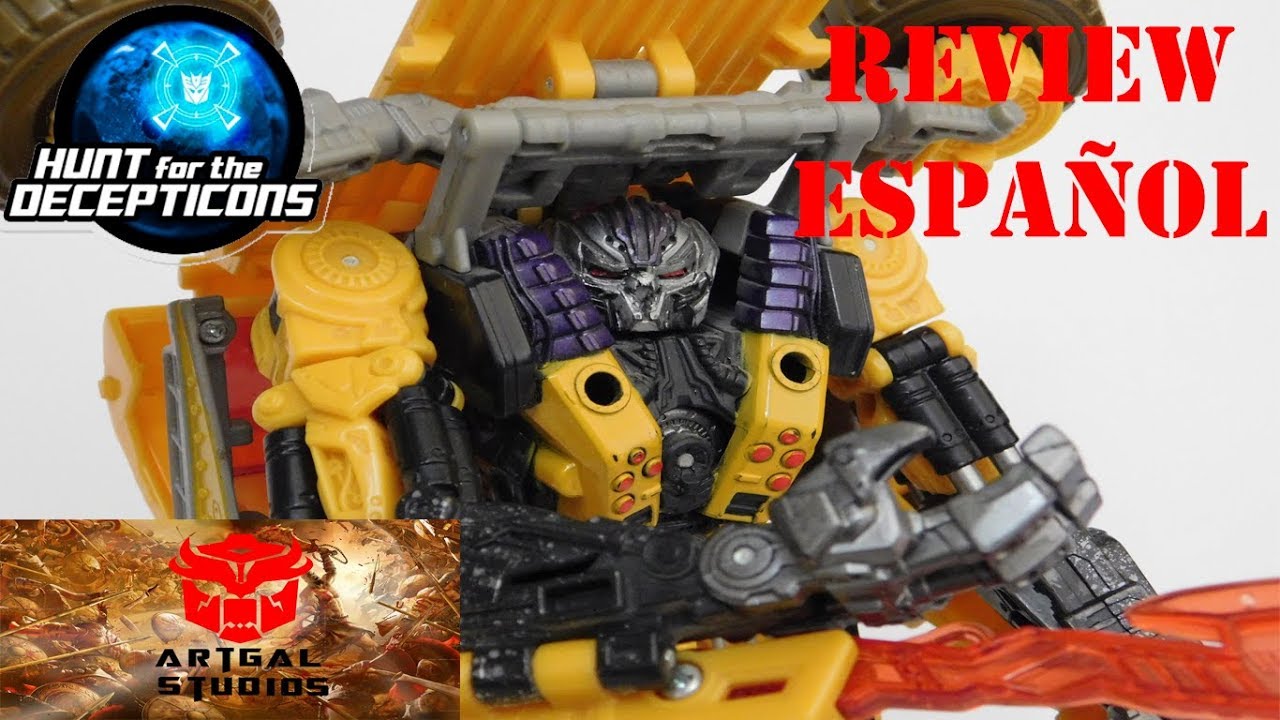 Transformers Hunt For The Decepticons Voyager Class Payload //Review Español