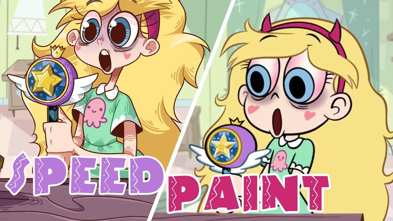 [Speedpaint] Redraw (Star vs the forces of evil)