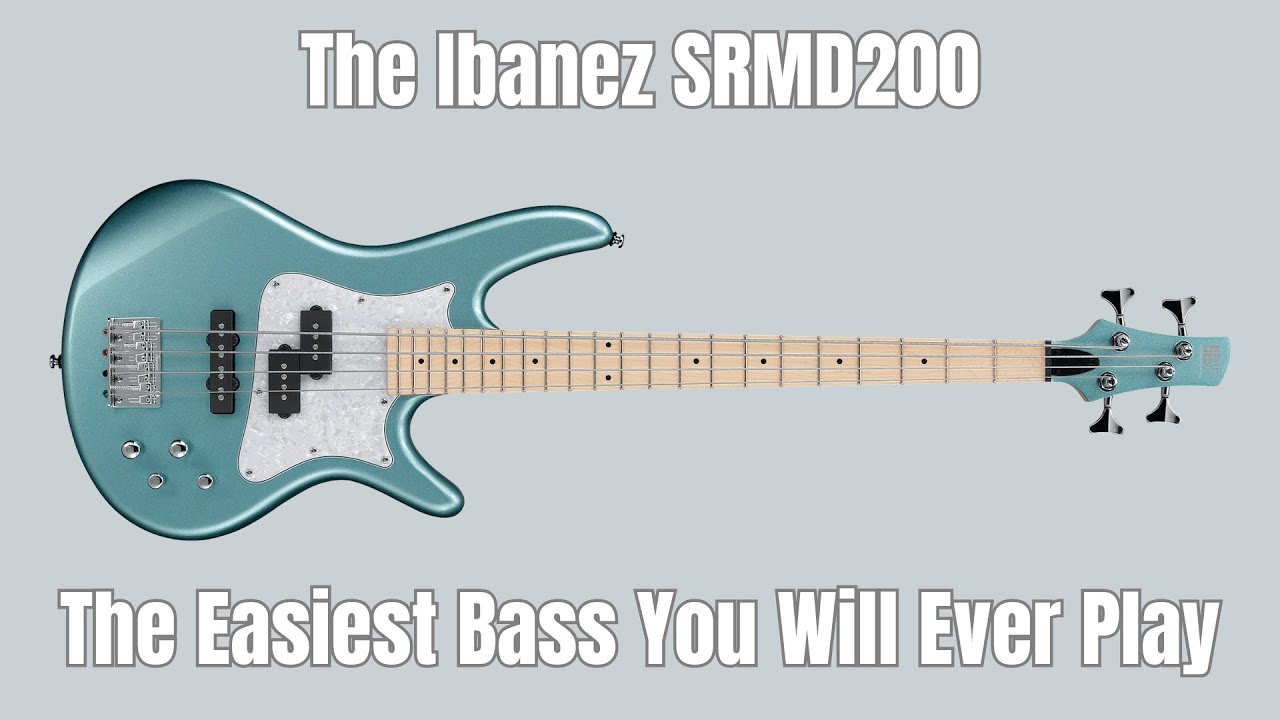 This is the easiest Ibanez bass I've ever played!! Ibanez SRMD200
