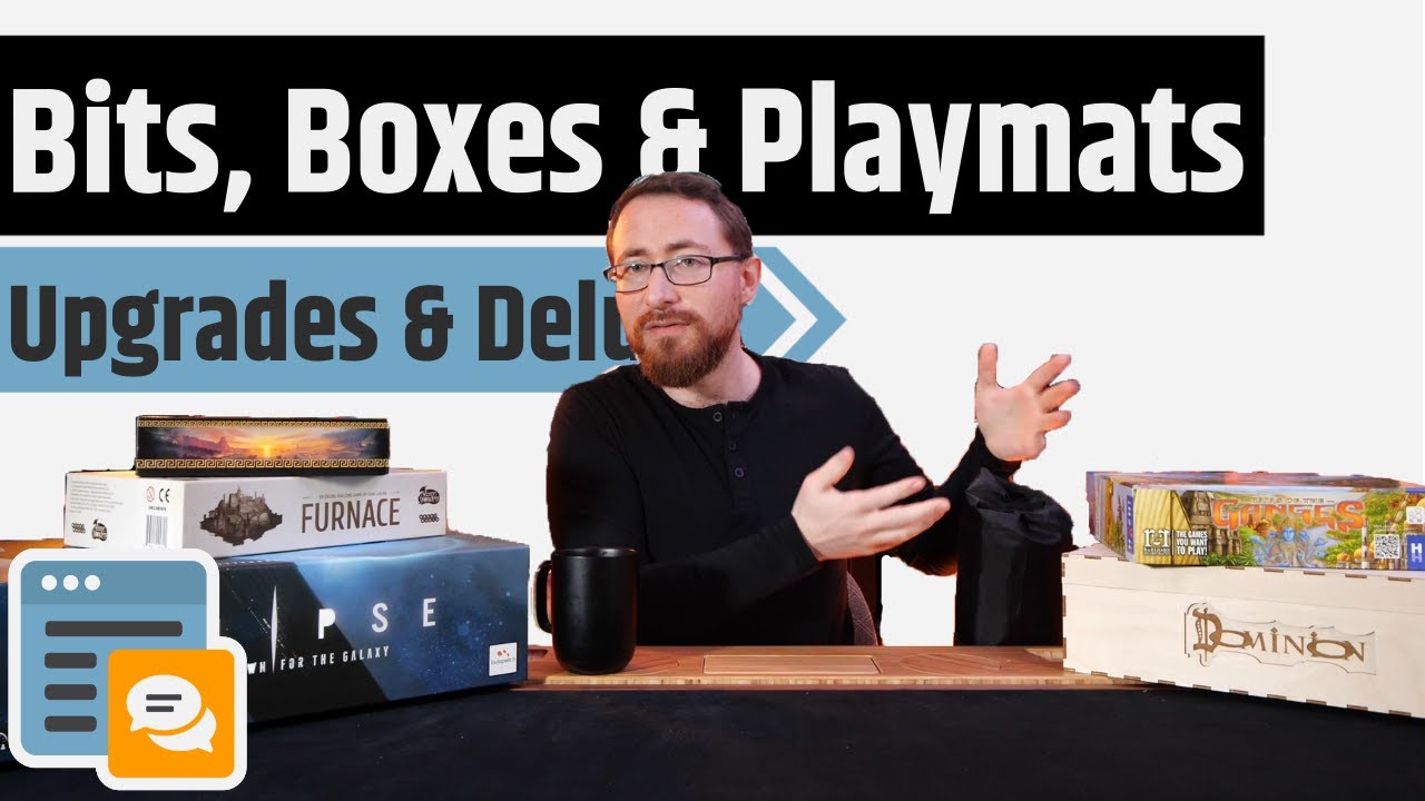 Board Game Upgrades - Eclipse Gametrayz, Dominion Storage, Furnace Resources & More!