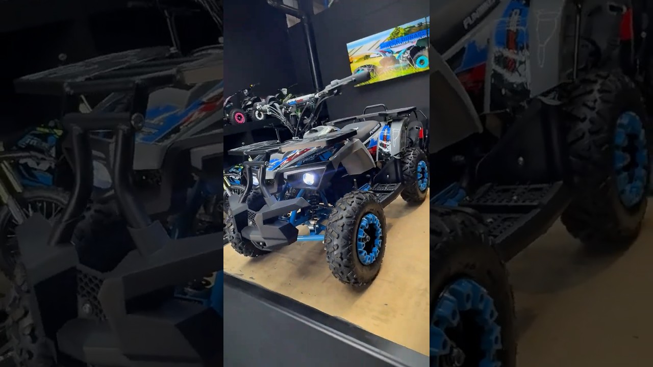 Mini quad, big adventure! 🏁🔥 #1000w  #funbikes #miniquad #ranger