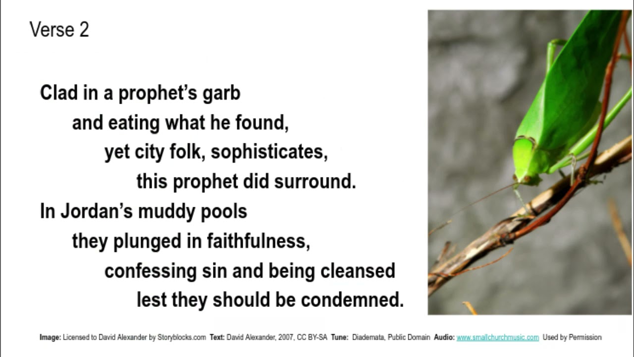 Matthew 3:1-12   Loud from the Wilderness