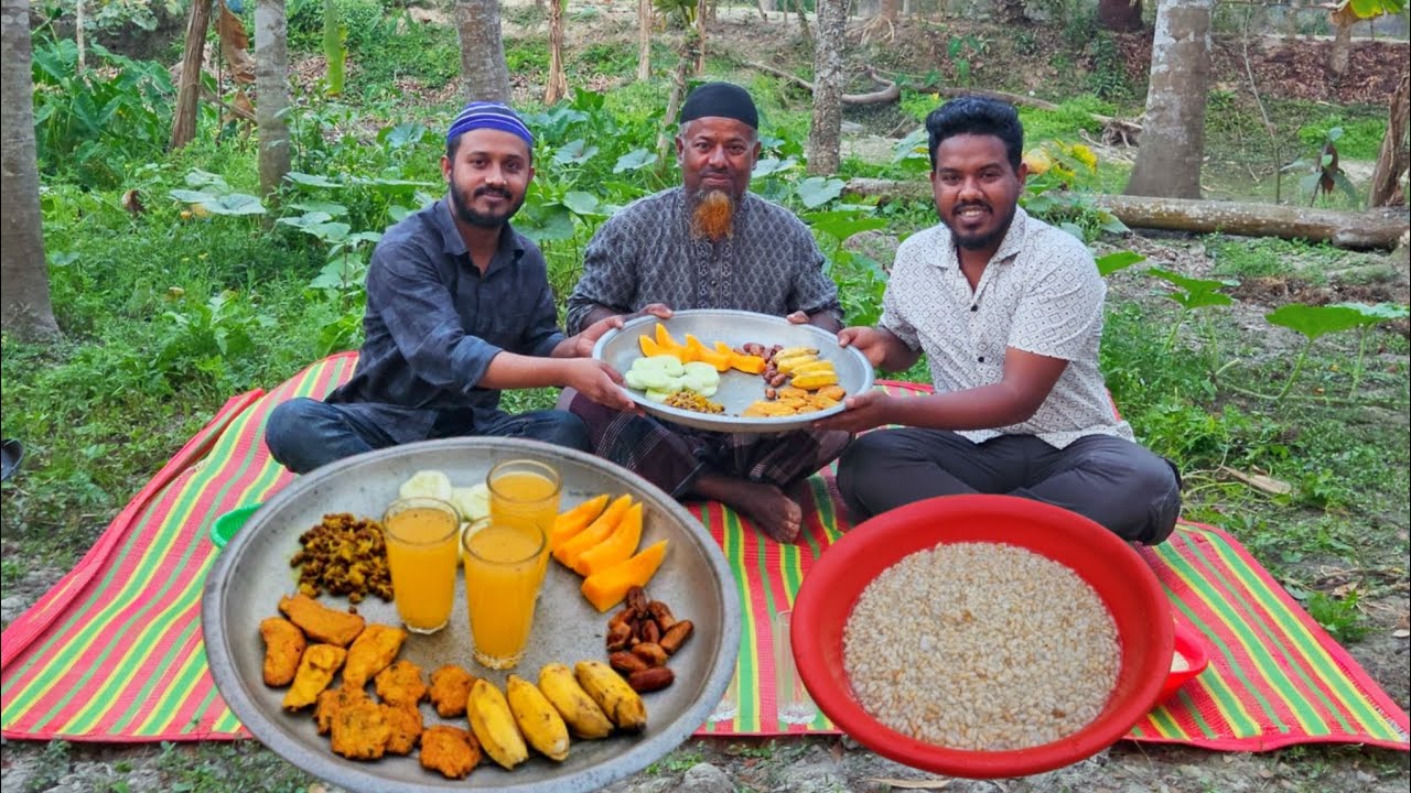 আজকে বাড়িতে বসেই ইফতার করলাম, আলহামদুলিল্লাহ