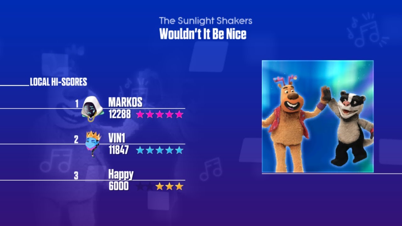Just Dance 2023 (Wii) - Wouldn't It Be Nice by The Sunlight Shakers