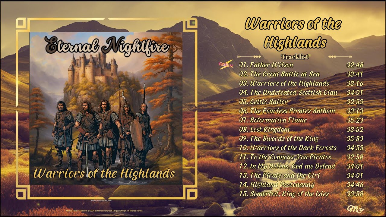 Eternal NightFire - Warriors of the Highlands - Full Album 2024