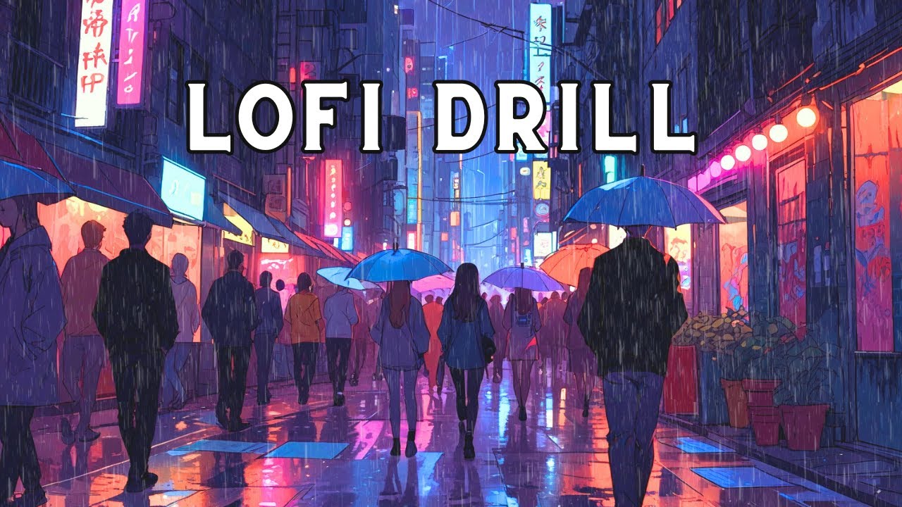 Lofi drill  🌧️ city rain ~  Study / relax / stress relief