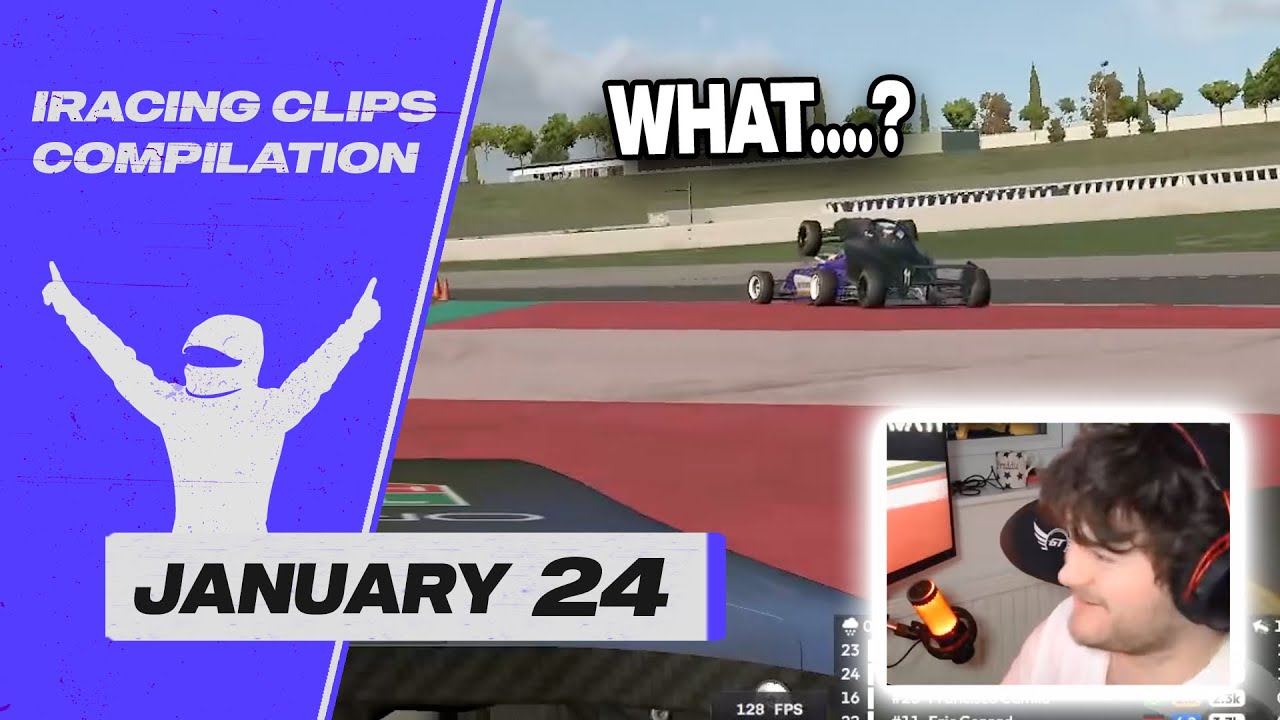 January 24 | iRacing Clips Compilation