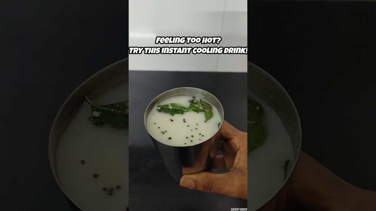 Instant South Indian Neer Mor 🥛🌶️ | Perfect Summer Drink #neermor #buttermilk #shorts #catchyvideos