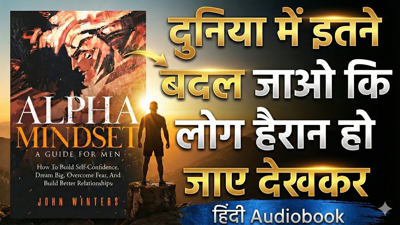 Alpha Mindset: A Guide for Men | Book Summary in Hindi | Audiobook