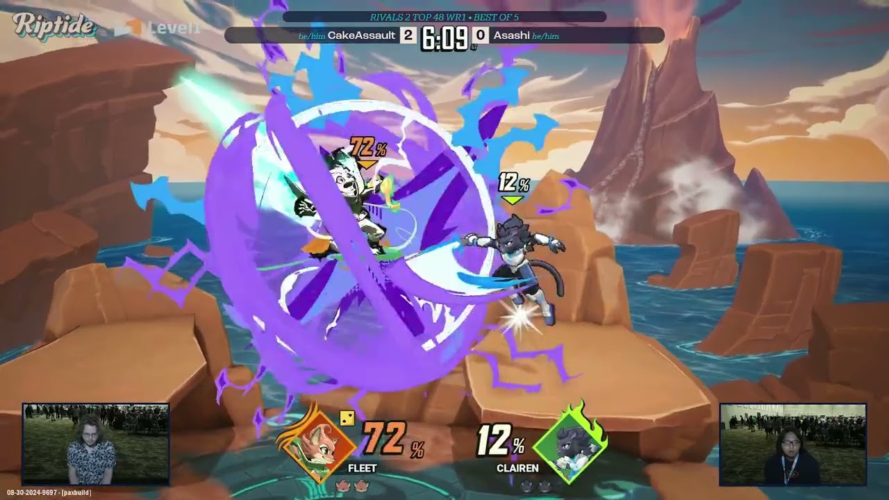 Riptide 2024 Rivals 2 Top 48: CakeAssault (Fleet) vs Asashi (Ranno/Clairen)