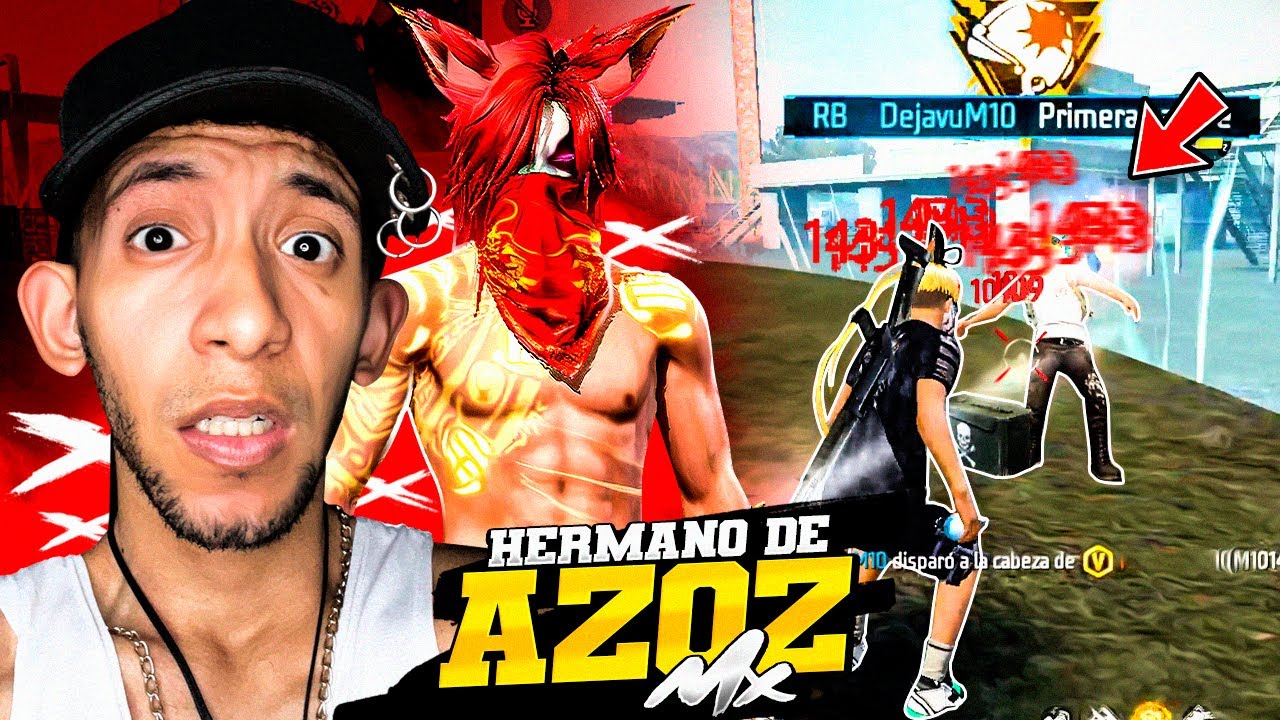 ME ENFRENTO AL TIK TOKER MAS RAPIDO DE FREE FIRE 👺 DEJAVU VS AOZORV