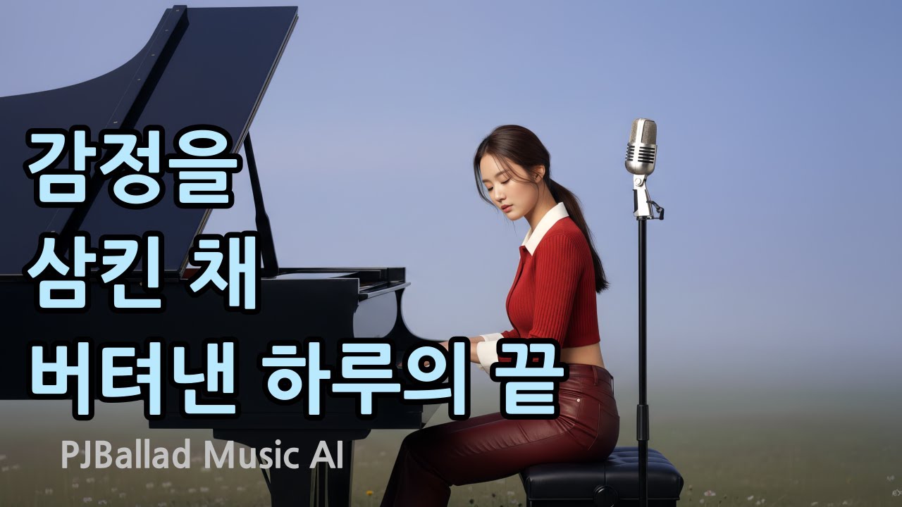 아무 일도 아닌 것처럼 | 감정을 삼킨 채 버텨낸 하루의 끝 #락발라드 #감성발라드